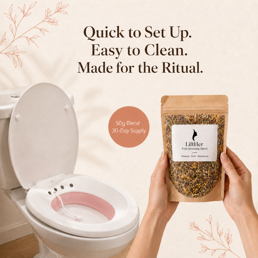 LiftHer 3 in 1 Yoni Steaming Kit